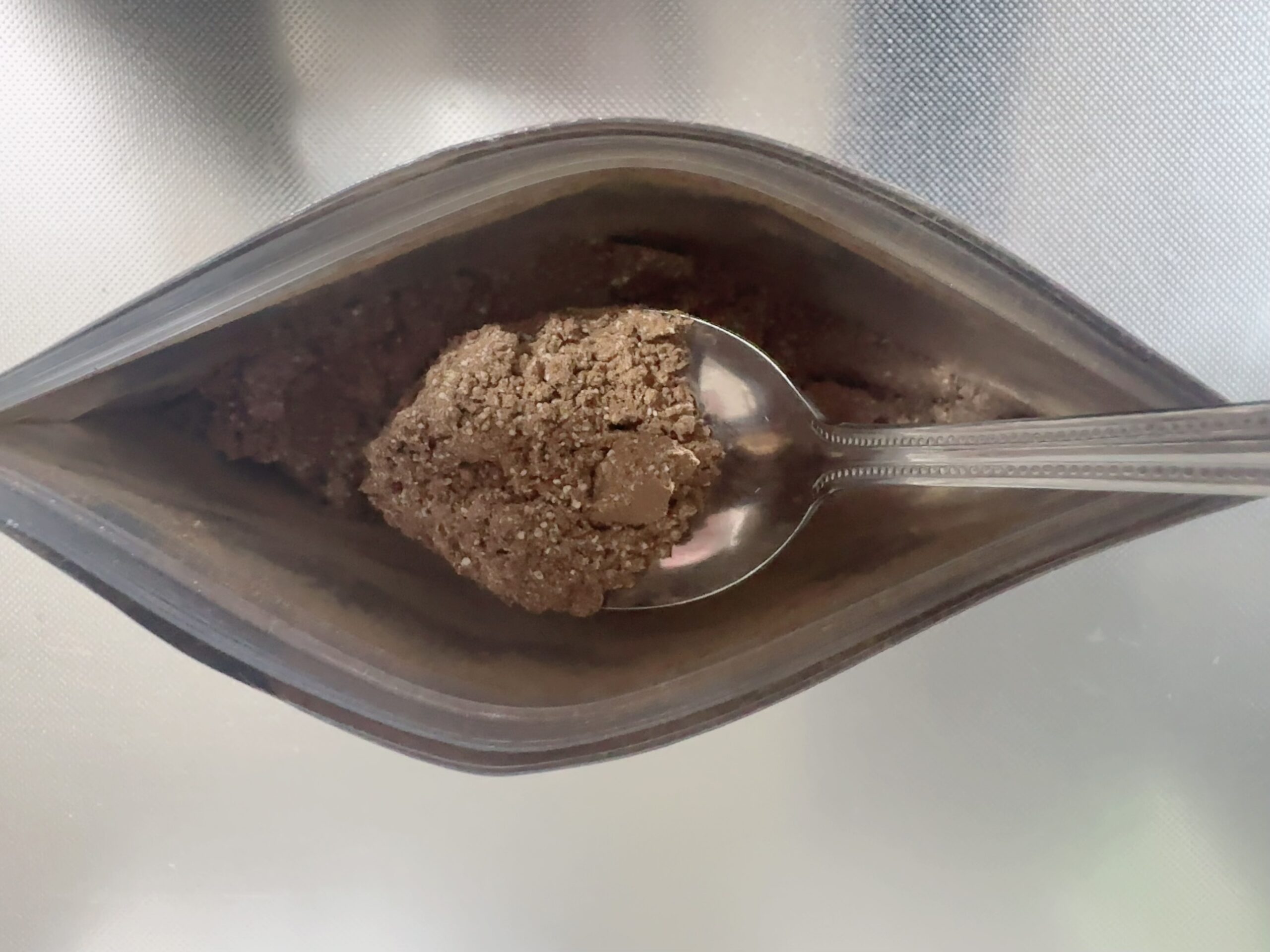 黒豆パウダーのサラサラした粉末
